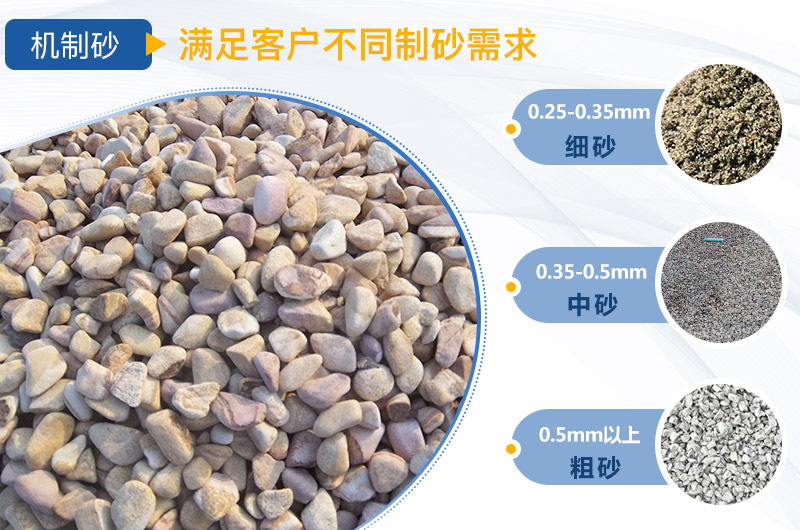 鵝卵石制的砂與河沙的質(zhì)量誰更勝一籌？鵝卵石制砂機器多少錢