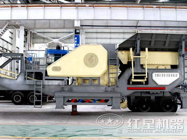 移動式破碎機(jī)車間實(shí)拍