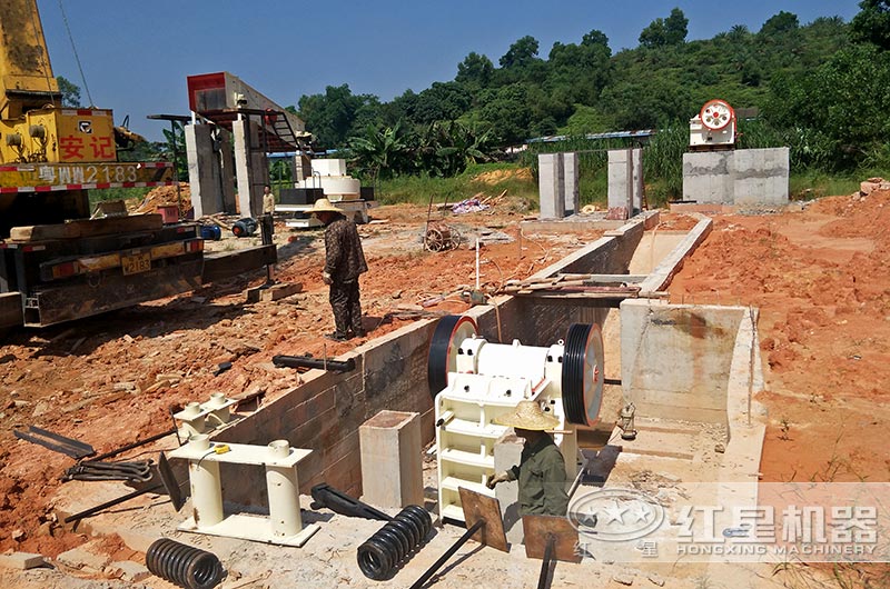 海南新建機(jī)制砂廠圖片